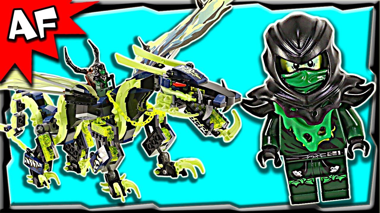 Lego Ninjago Attack of MORRO DRAGON 70736 Ghost Army Stop Motion Build Review