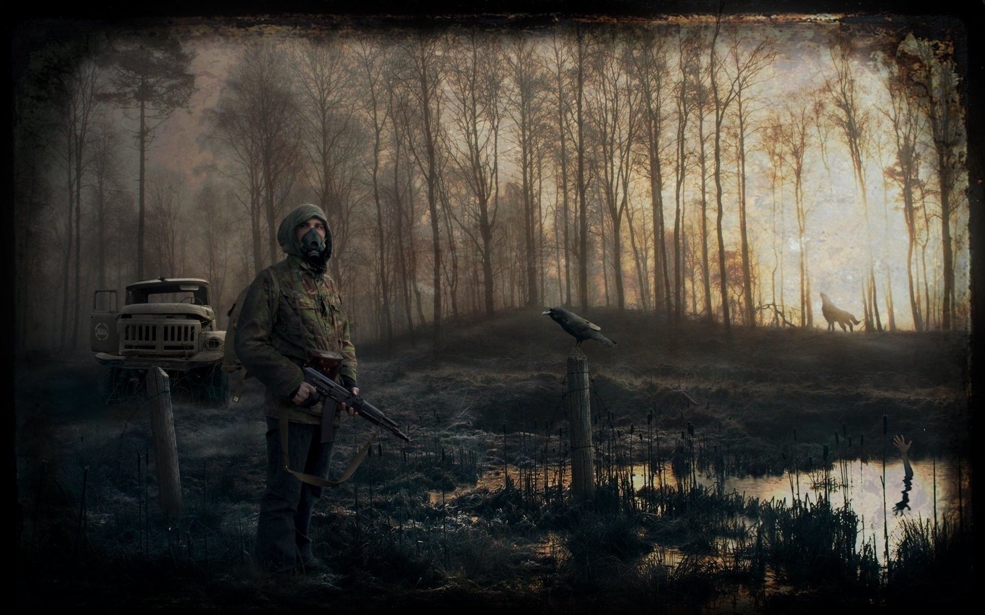 HD wallpaper: S.T.A.L.K.E.R., S.T.A.L.K.E.R.: Shadow of Chernobyl, Game, Stalker  2