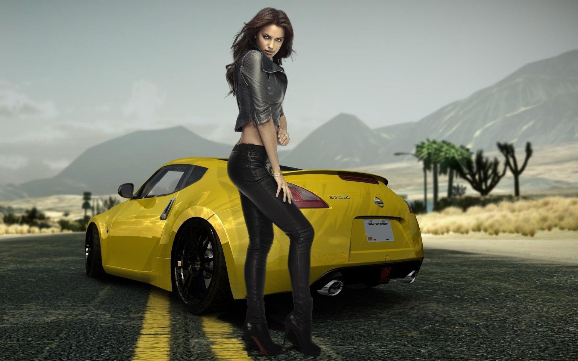 Need For Speed Carbon Girl Background