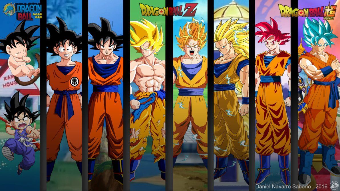 Goku Evoluciones DB Super Wallpaper. Anime dragon ball super, Dragon ball super wallpaper, Dragon ball