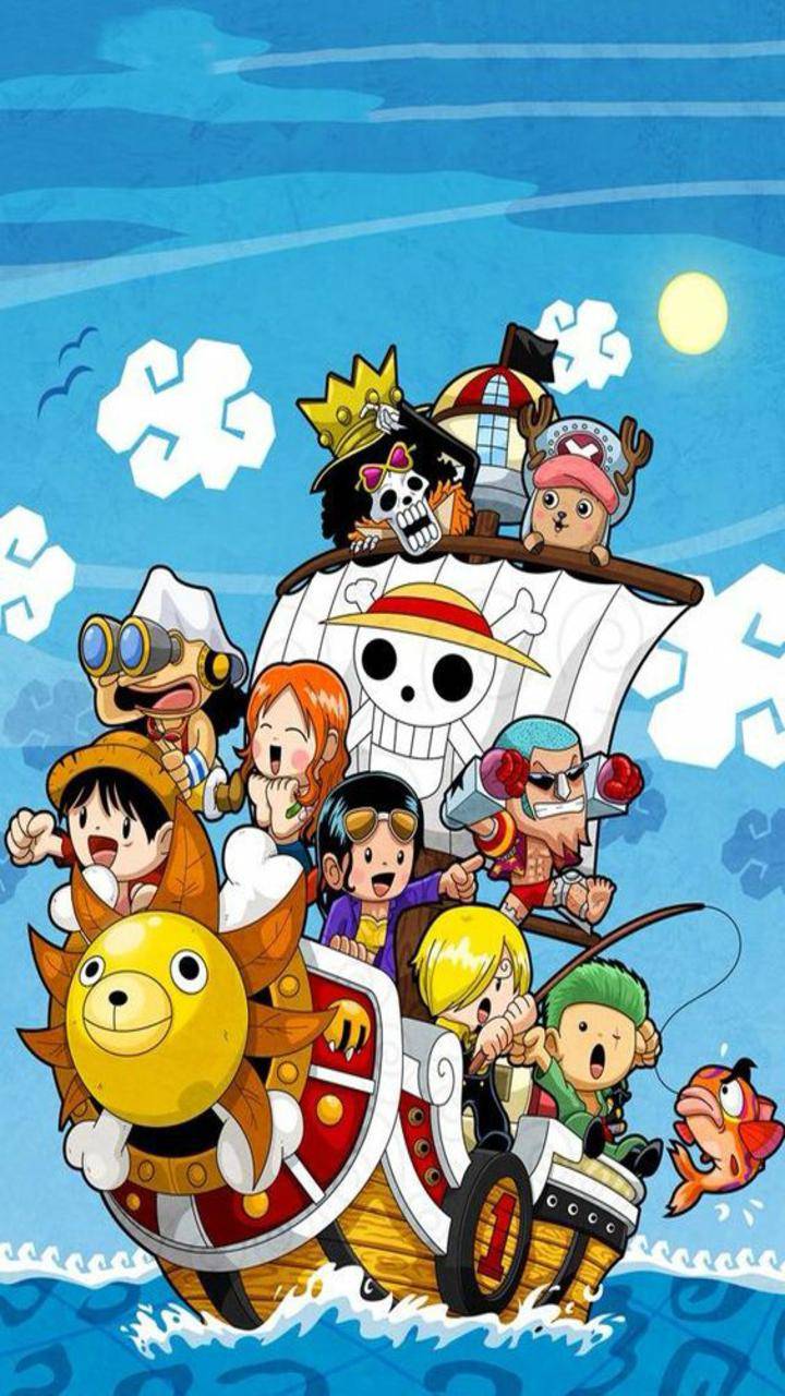 one piece chibi wallpaper