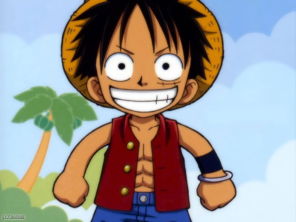 One Piece Chibi Luffy Wallpaper Piece Anime Wallpaper