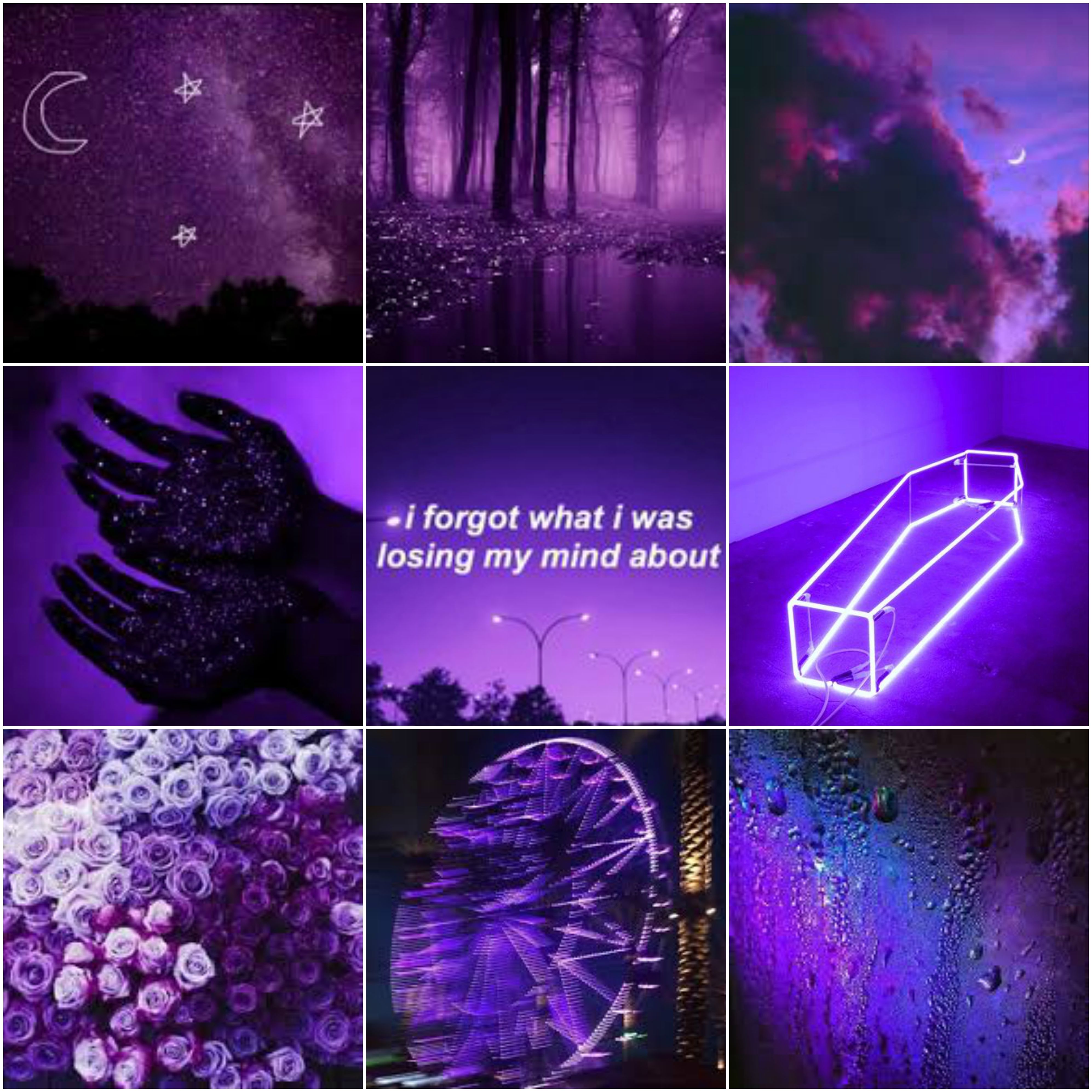 Band Moodboards. Purple aesthetic, Aesthetic colors, Aesthetic collage