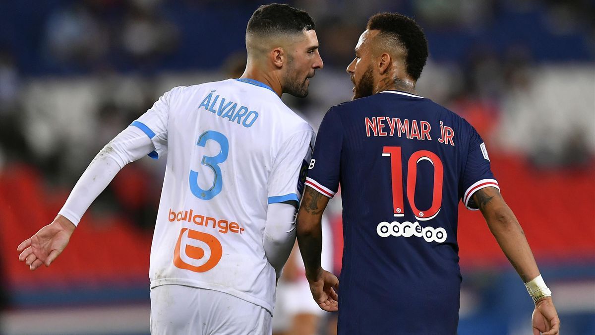 Neymar racism claim dismissed by Marseille's Alvaro Gonzalez after feisty Ligue 1 clash