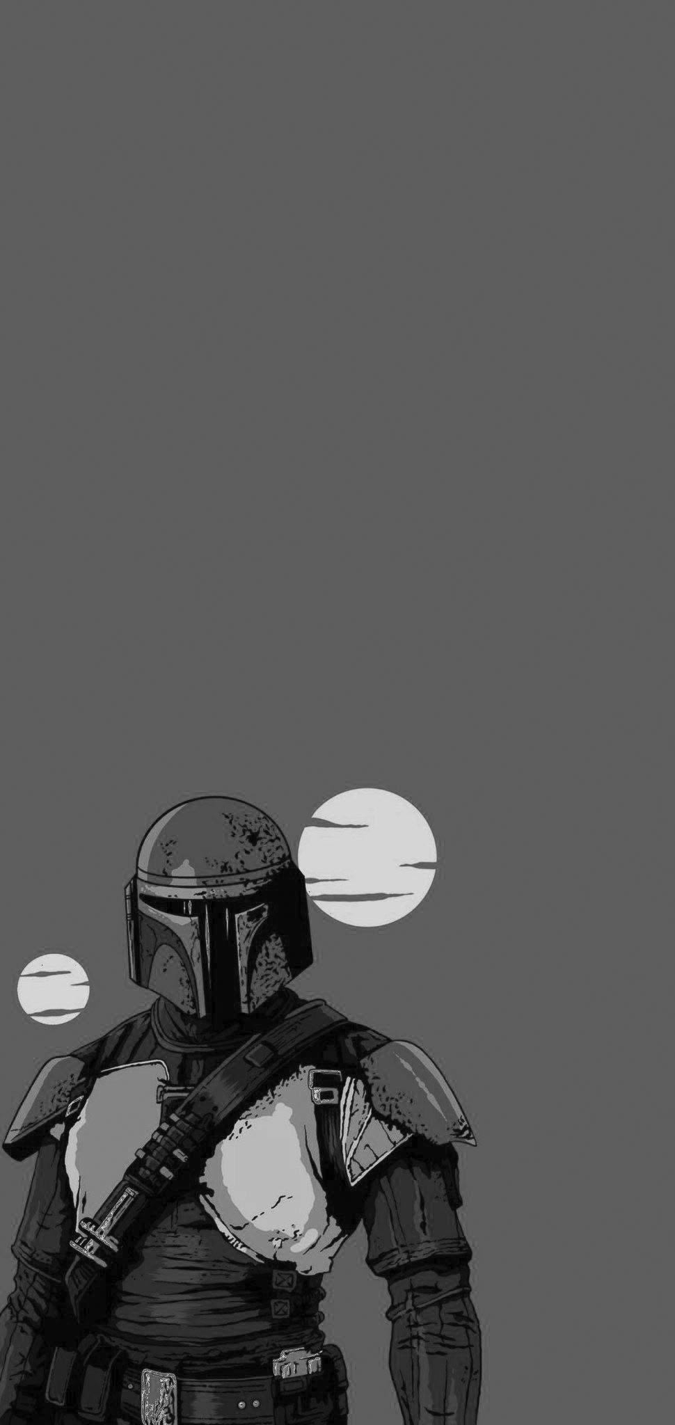 Mandalorian Phone Wallpaper