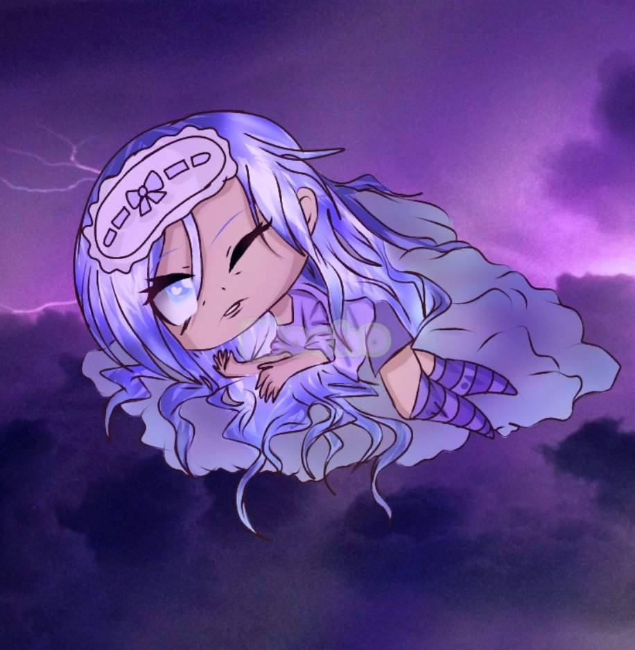 Purple Dream. Gacha Life Amino