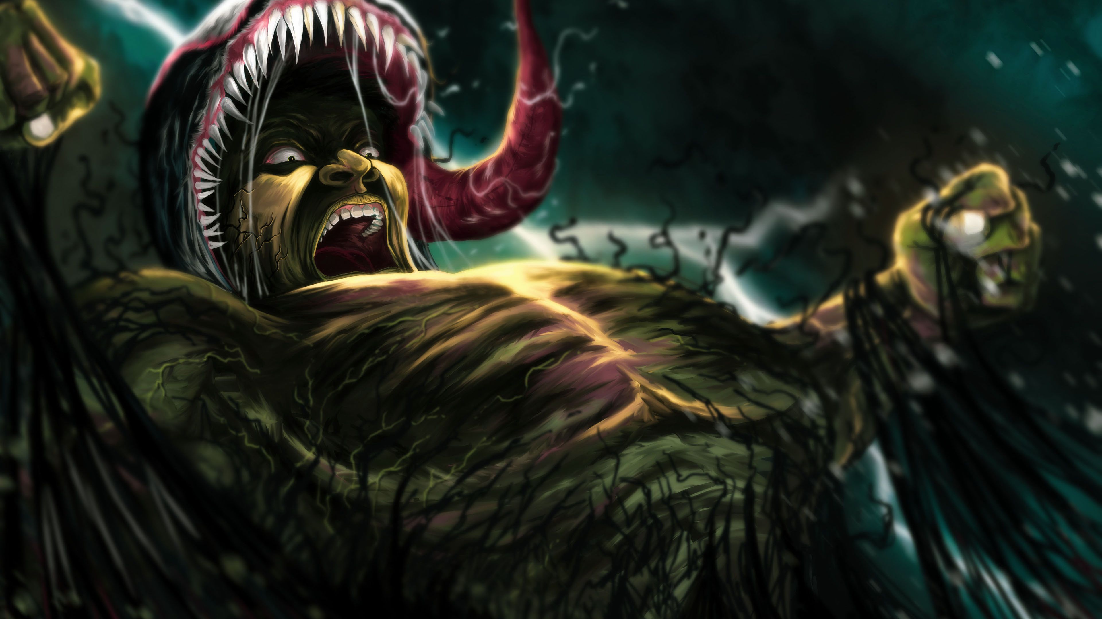 Hulk Into Venom 4k Venom Wallpaper, Superheroes Wallpaper, Hulk Wallpaper, Hd Wallpaper, Digital Art Wal. Superhero Wallpaper, Art Wallpaper, Batman Wallpaper