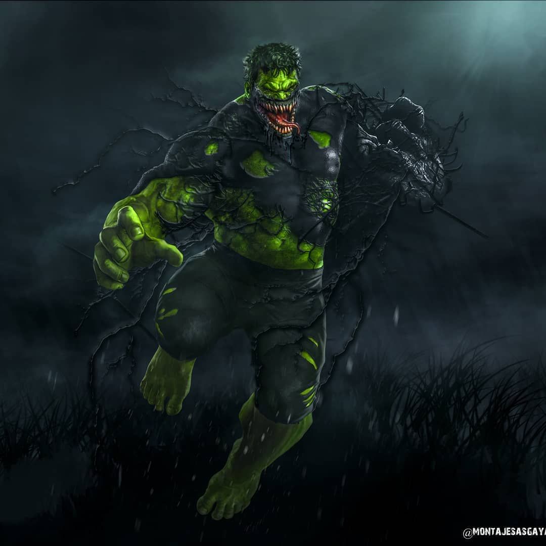 Montajes Asgaya on Instagram: “Hulk Venom. By