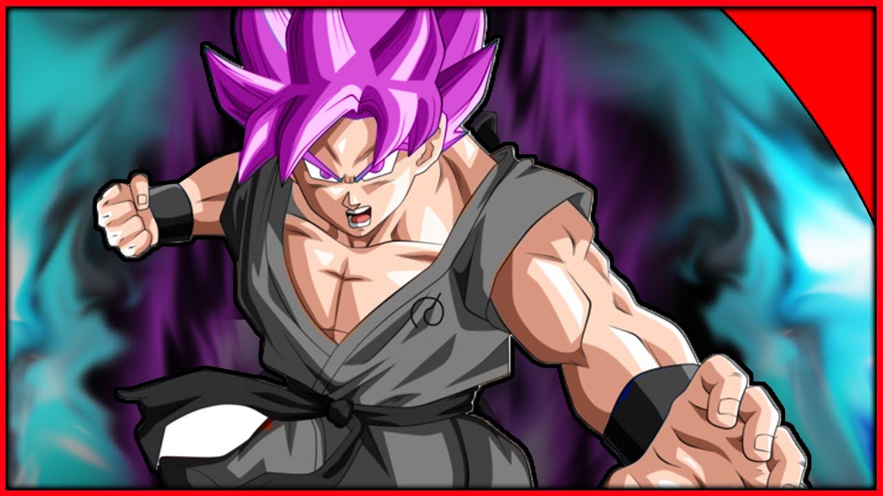 Black Goku HD Wallpaper Dragon Ball Super Background Super Saiyan Purple HD Wallpaper
