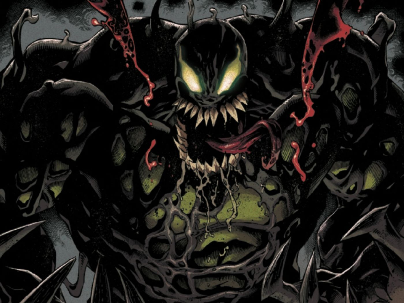 Marvel's Absolute Carnage series has the Hulk merge with Venom