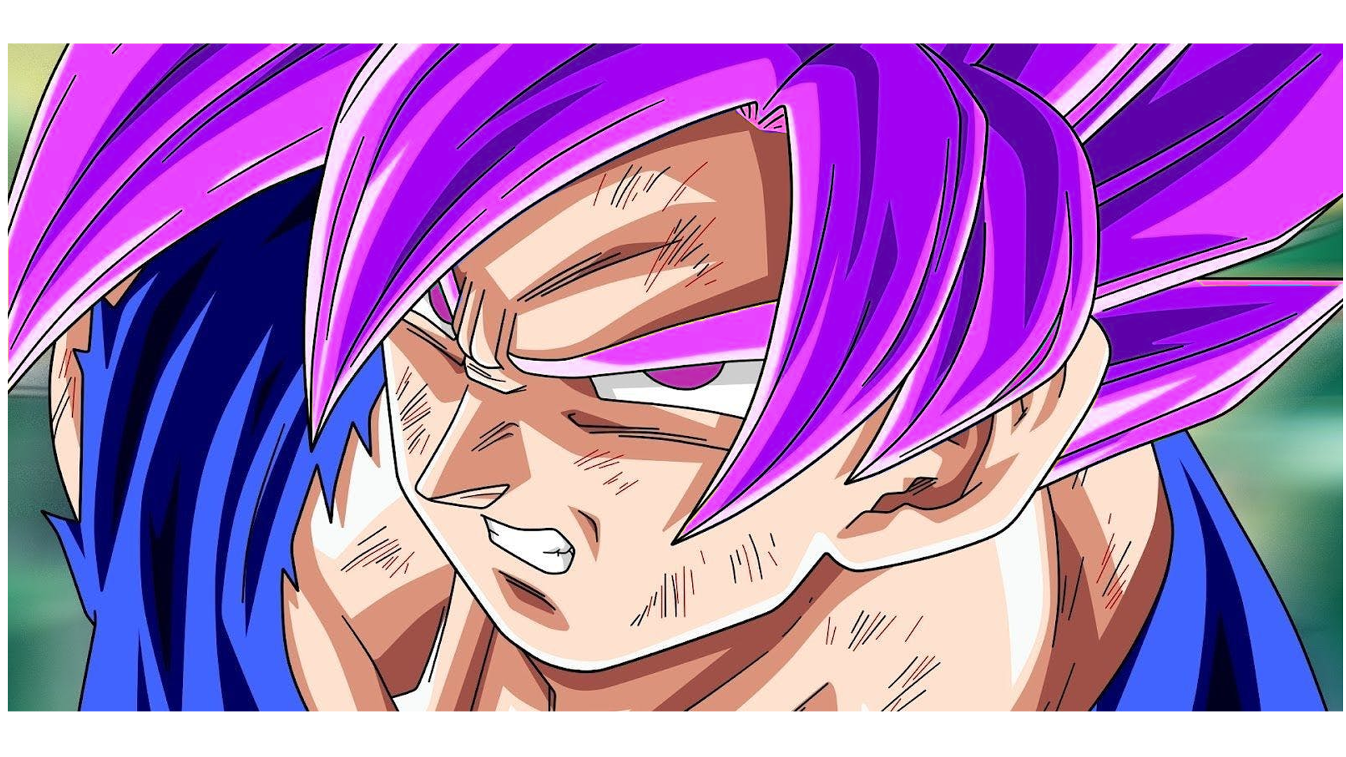 Goku SSJP (Super Saiyan Purple) With Photohop