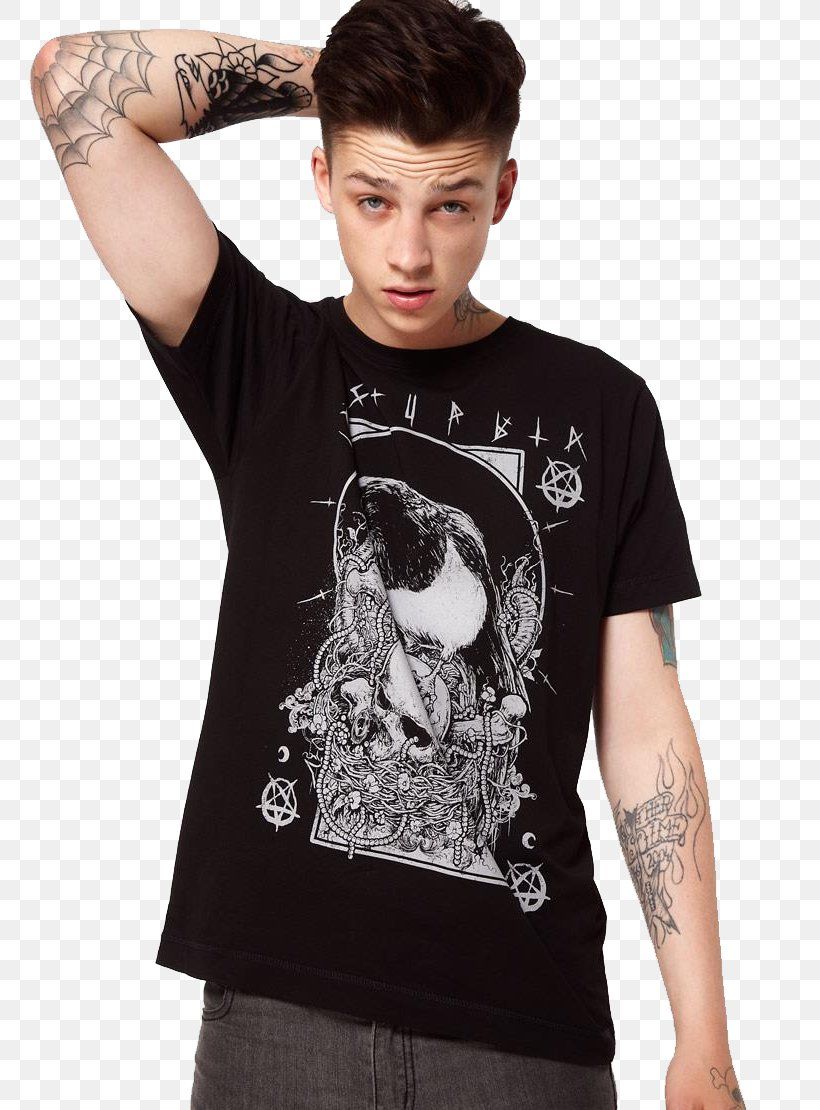 Ash Stymest Model Tattoo Male, PNG, 794x1110px, Ash Stymest, Actor, Black, Blue, Clothing Download Free