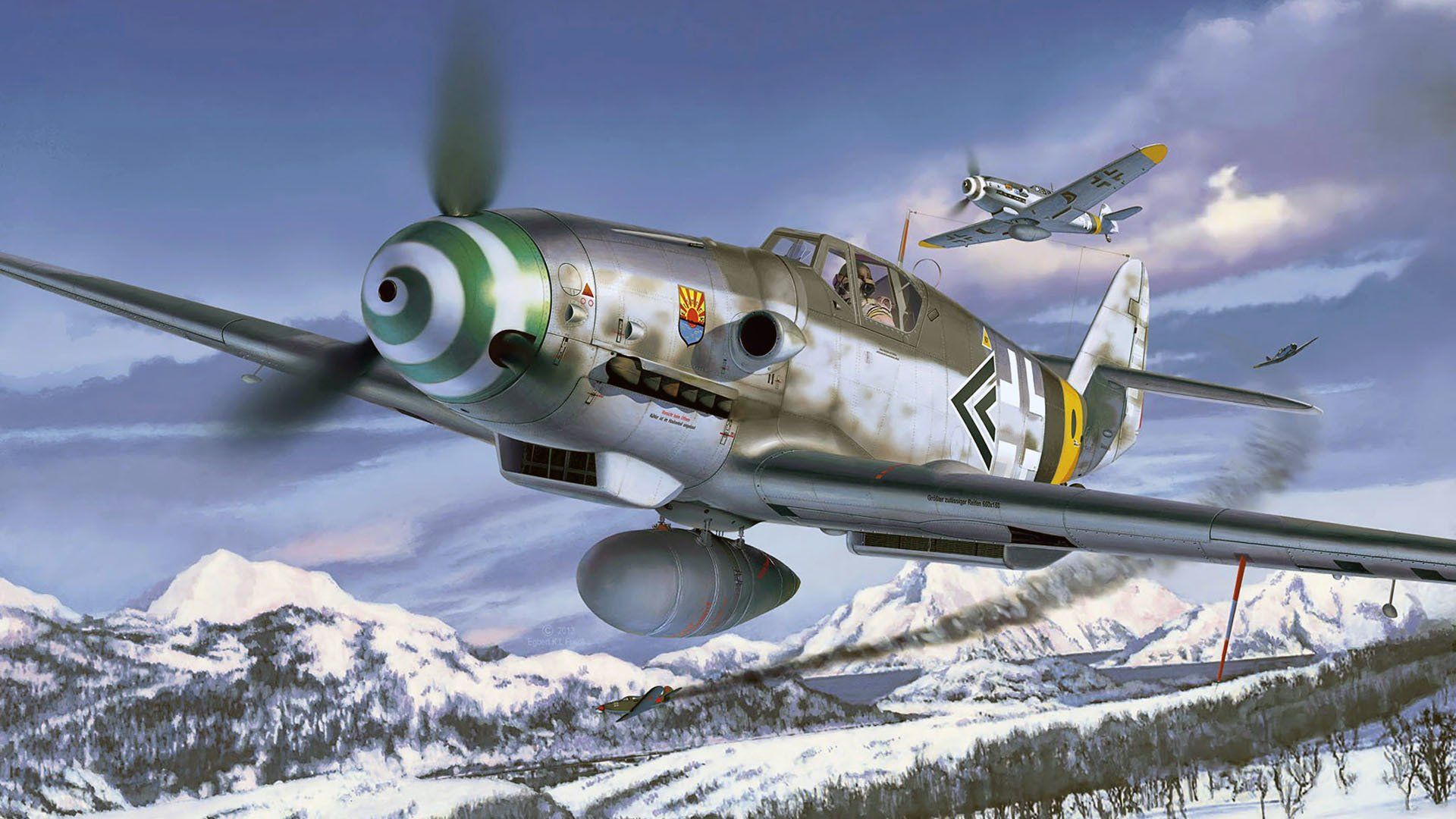 Messerschmitt Bf 109 109 G 6 Revell Wallpaper & Background Download