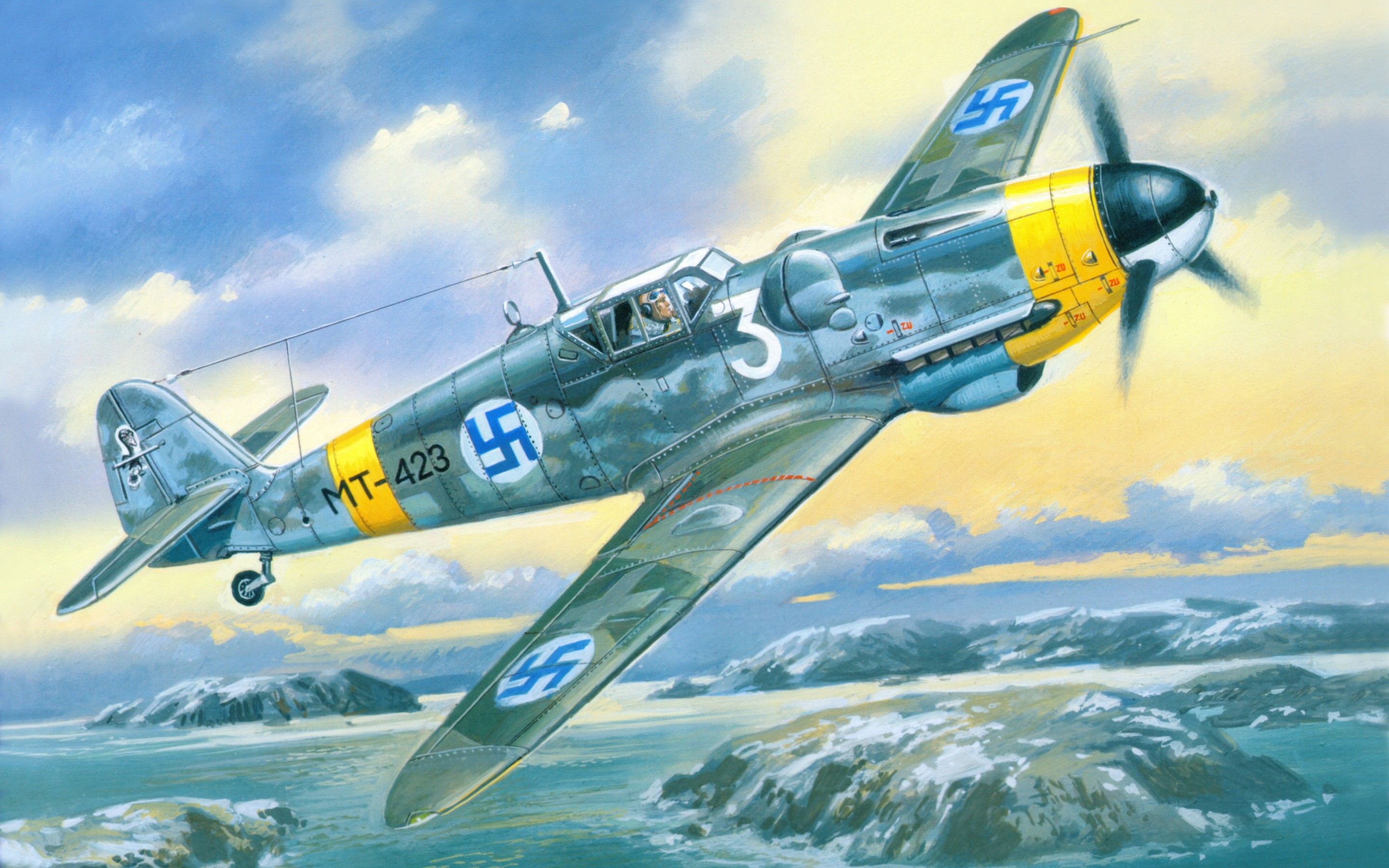 Wallpaper: Messerschmitt Bf.109 G 6