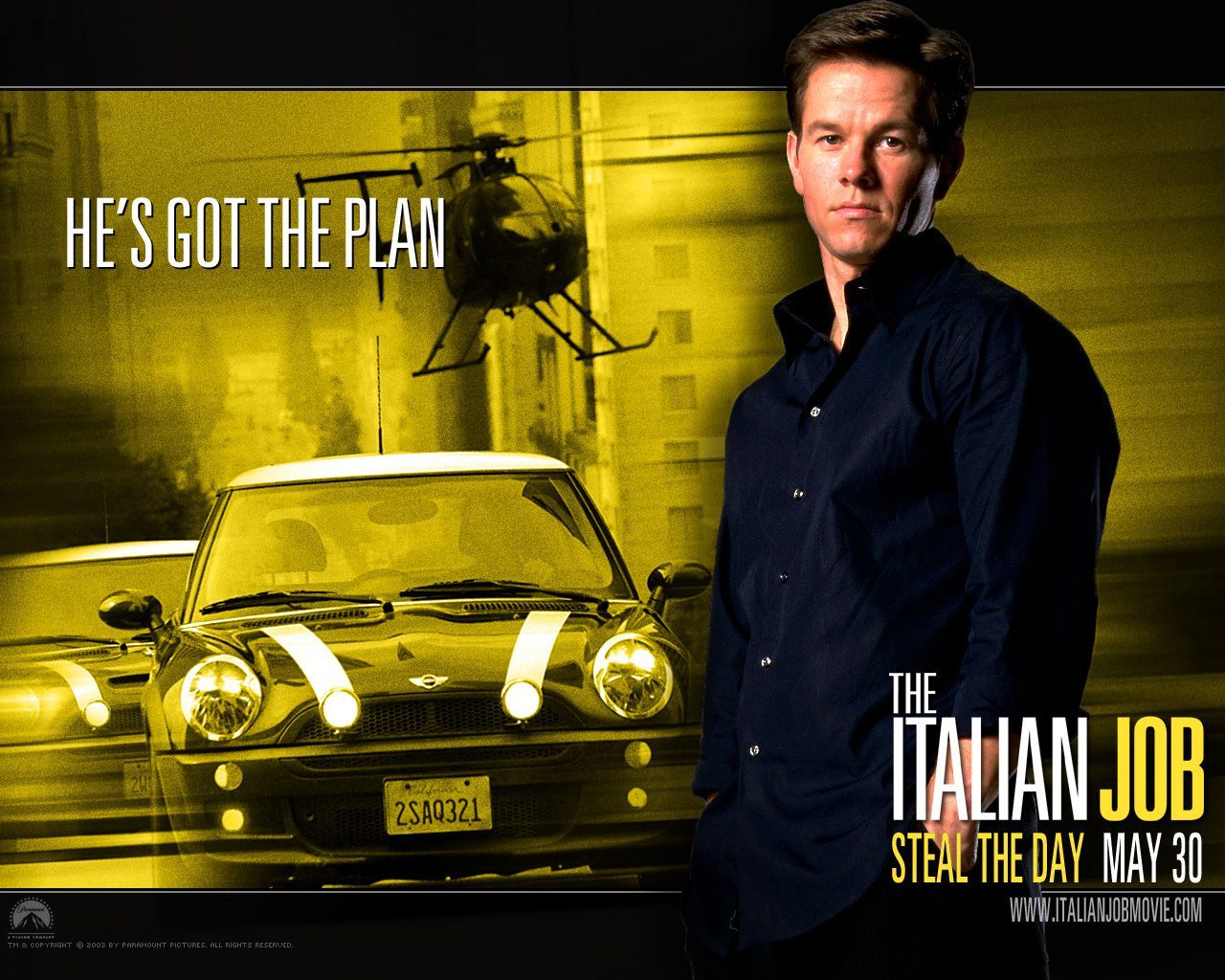 The Italian Job Wallpaper