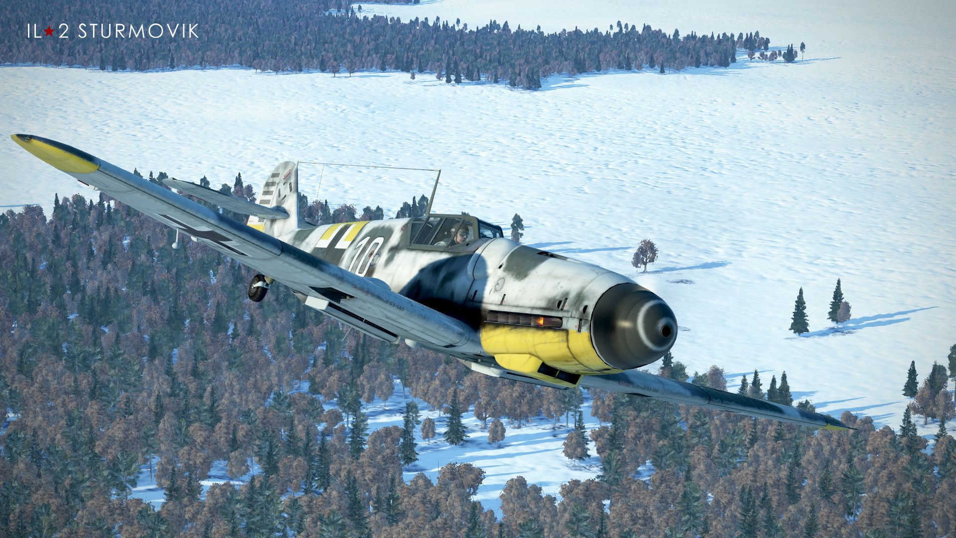 IL 2 Sturmovik: Battle Of Stalingrad Bf 109 G 6 (2018) Promotional Art