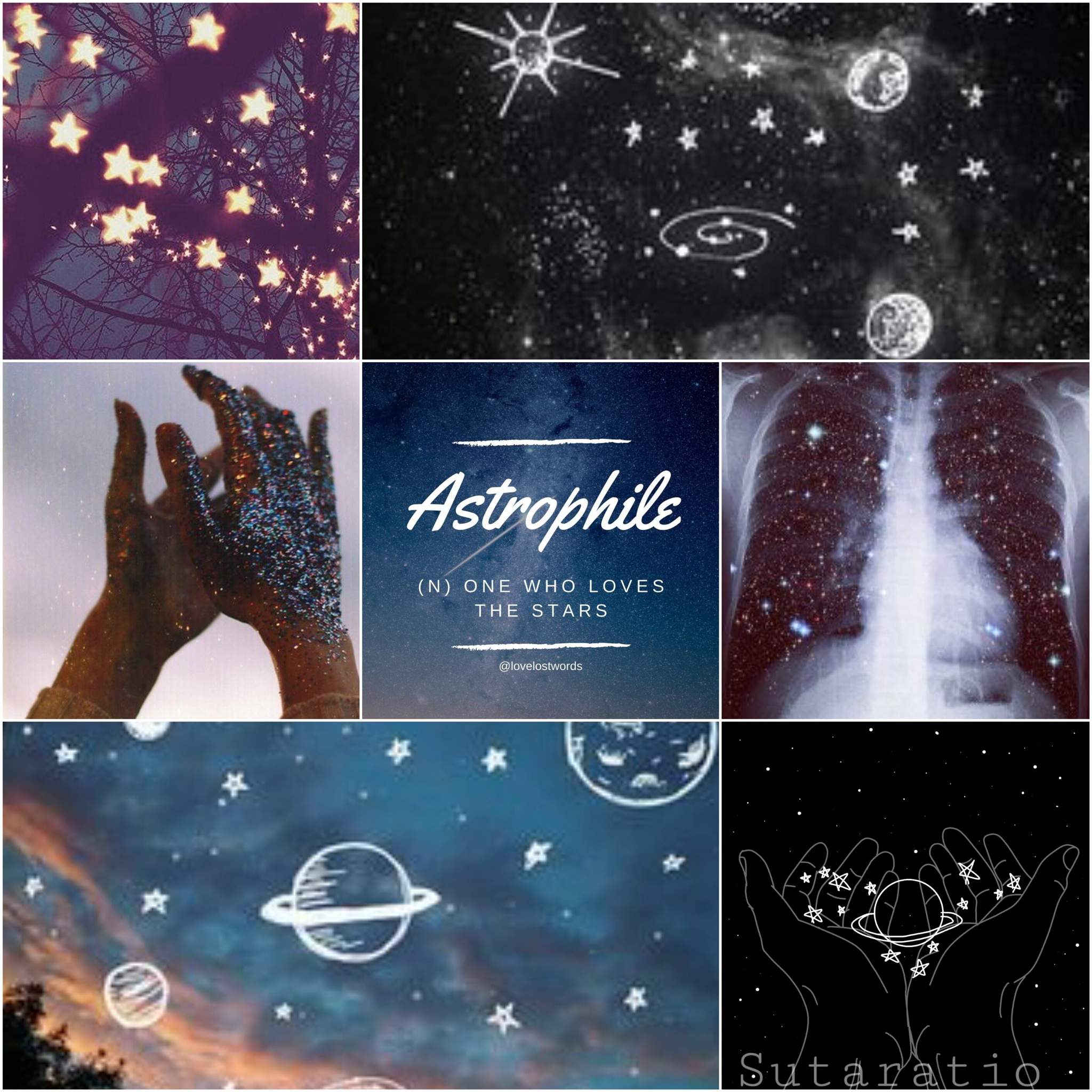 Space Aesthetics and Moodboards. Aesthetic World Amino