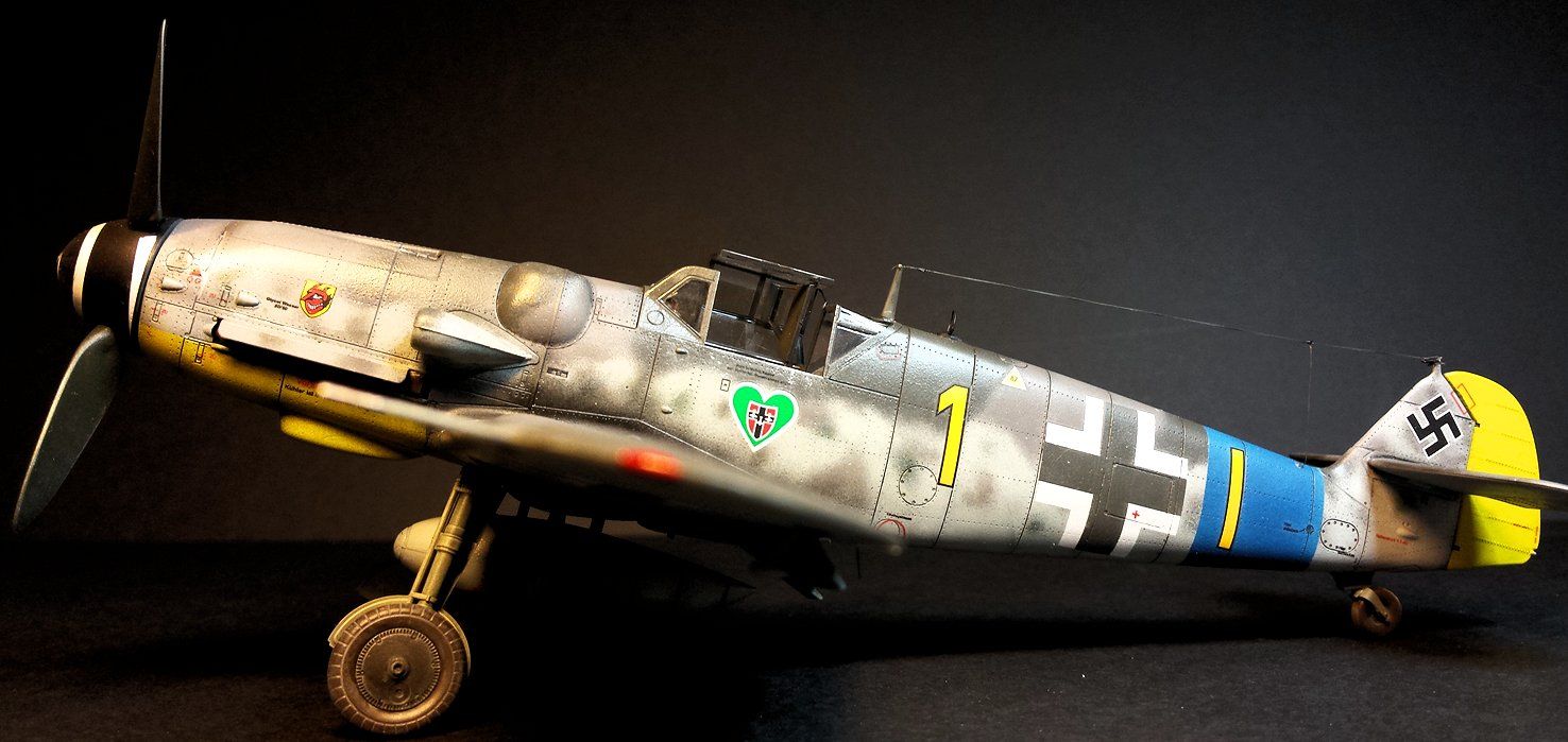 The Modelling News: Grünherz Are Go! Didier Builds Eduard's New 48th Scale Bf 109G 6