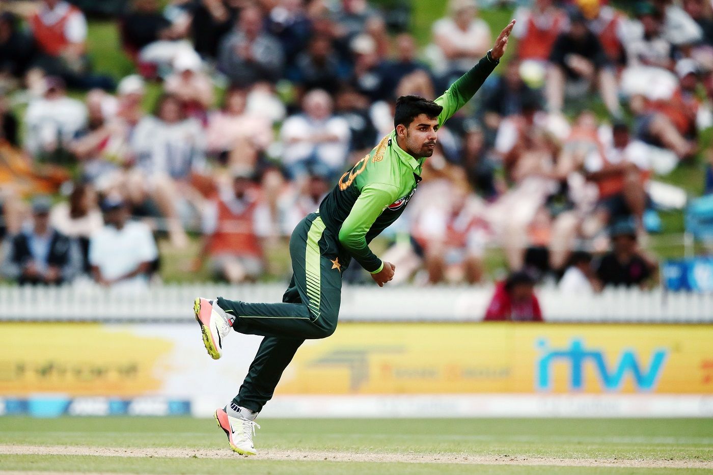 Shadab Khan Bowled A Seven Over First Spell
