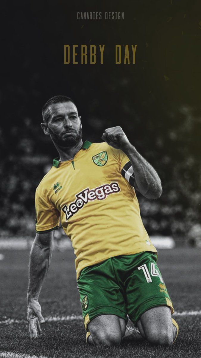 Canaries Design Hoolahan Phone Wallpaper. It's derby day! Please share my work. #NCFC