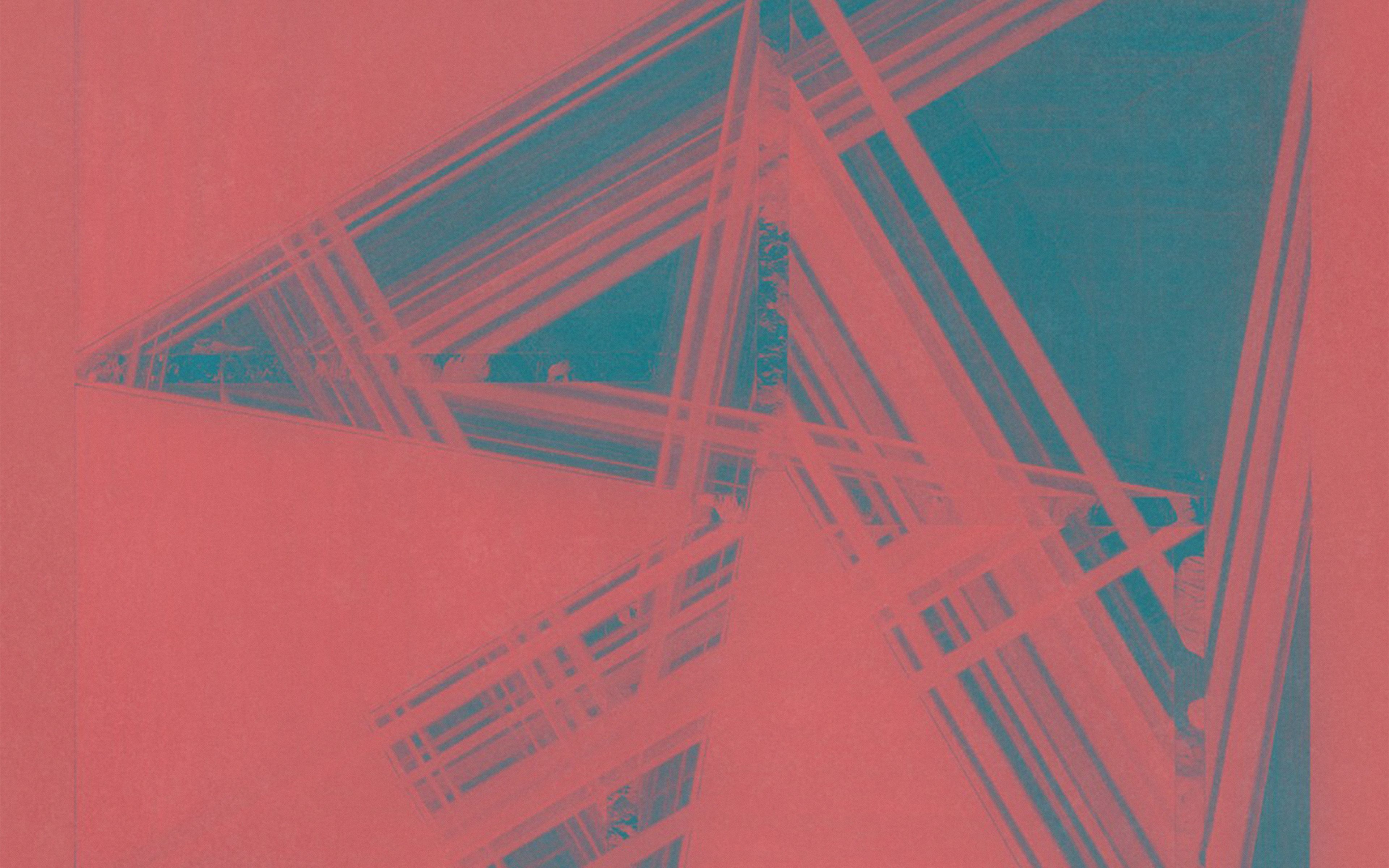 Music Cover Art Blue Pink Death Cab For Cutie Illustration Art Wallpaper