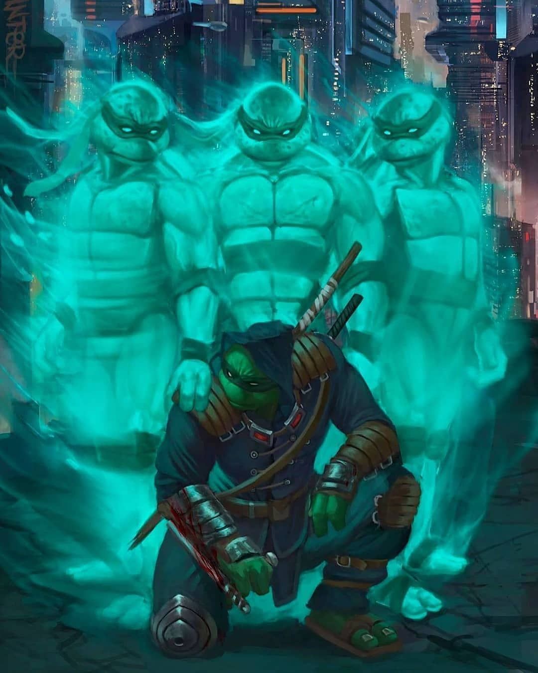 31.6k Likes, 115 Comments Heroes And Villains on Instagram: “TMNT: The Last Ronin by. Ninja turtles art, Tmnt, Ninja wallpaper