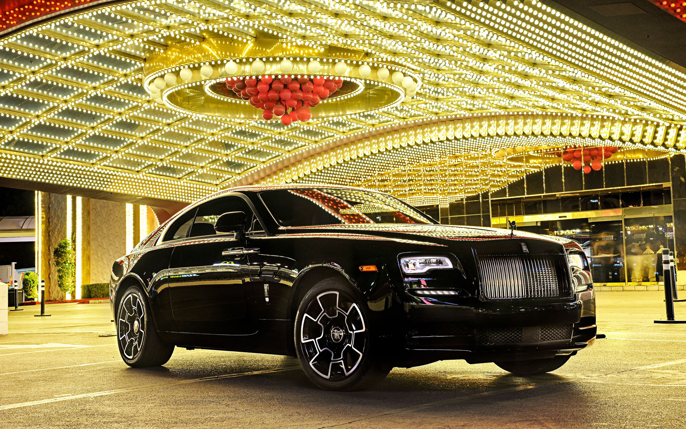 Rolls Royce Wraith Black Badge 4K HD wallpaper