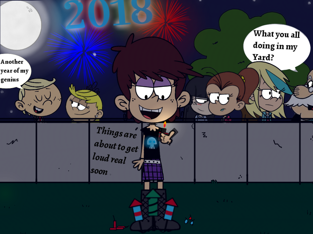 Tons Of Fireworks Are Going To Pop Sam Loud House