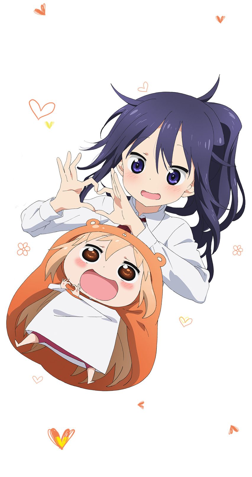 Wallchan Umaru Himouto Umaru Chan Umaru Doma Umaru And Kirie Wallpaper & Background Download