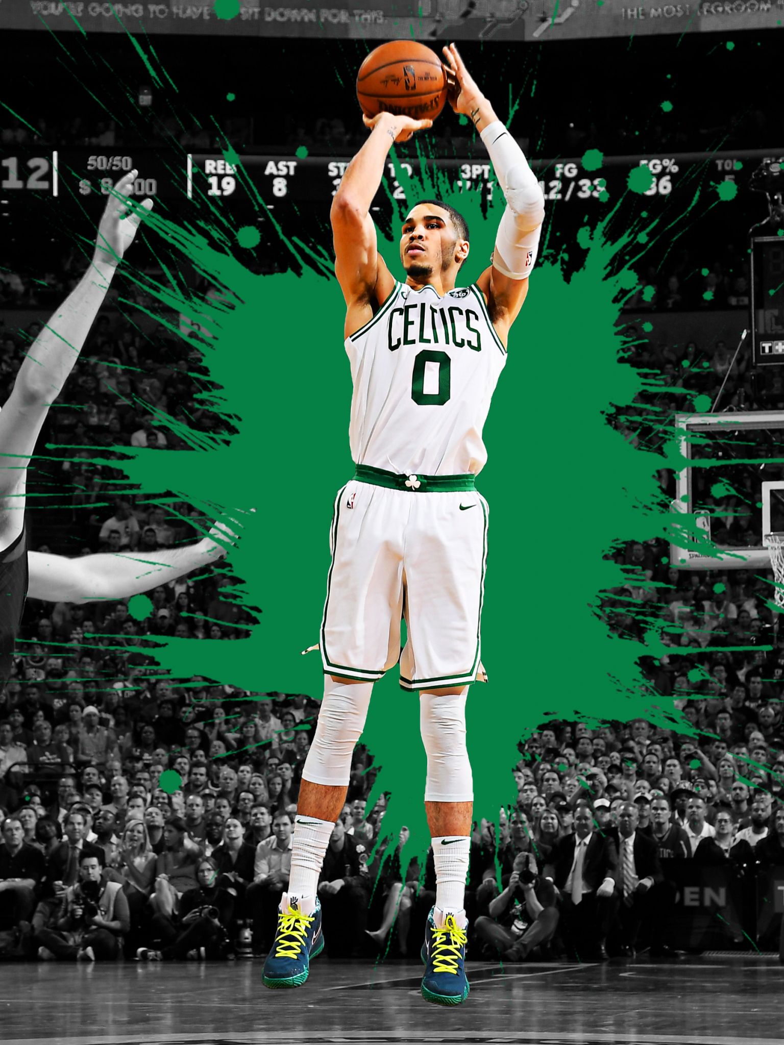 Free download Download wallpapers Jayson Tatum Boston Celtics American [3840x2400] for your Desktop, Mobile & Tablet