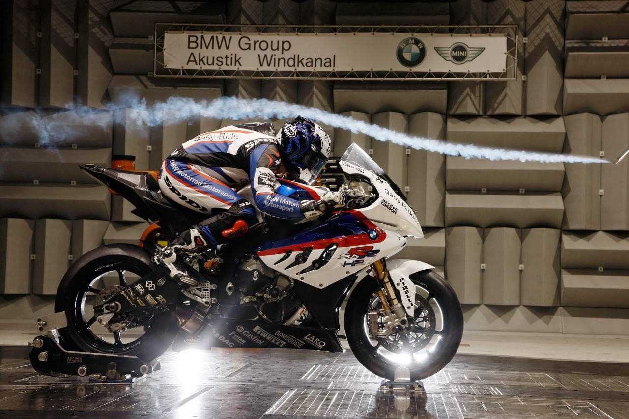 Photos: BMW S1000RR WSBK Hits the Wind Tunnel & Rubber