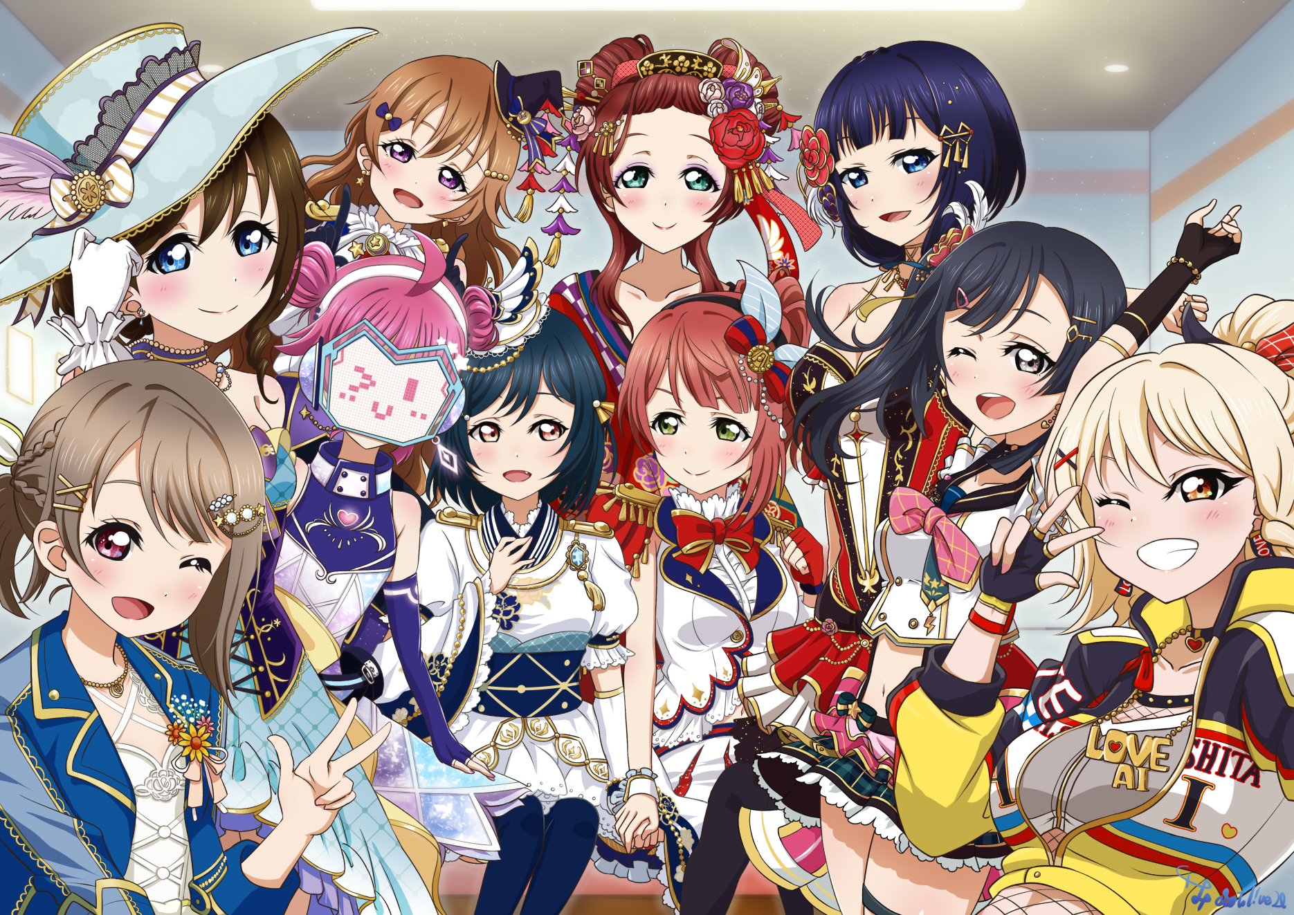 Nijigasaki High School Idol Club Live! School Idol Festival ALL STARS Anime Image Board