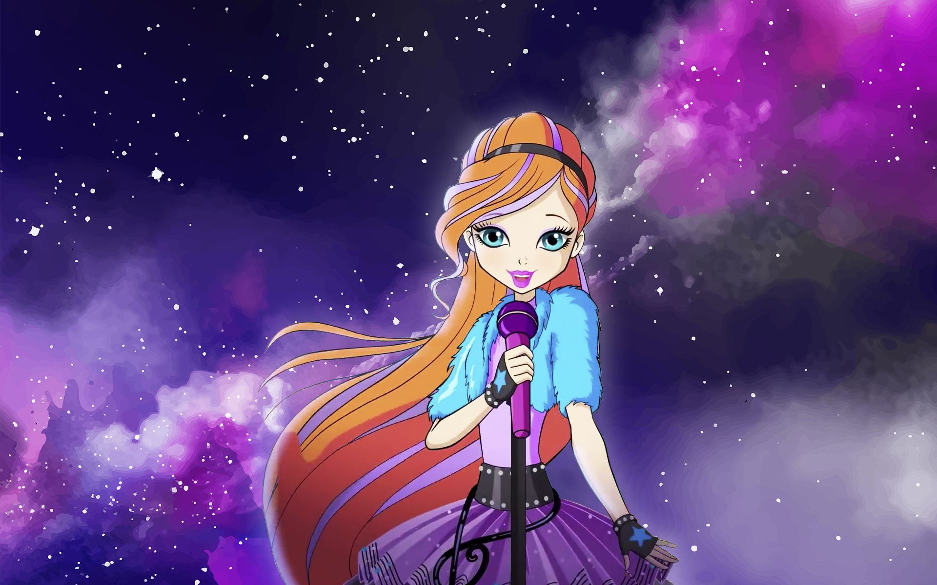Winx Club season 8 wallpaper with Cosmix and casual outfits