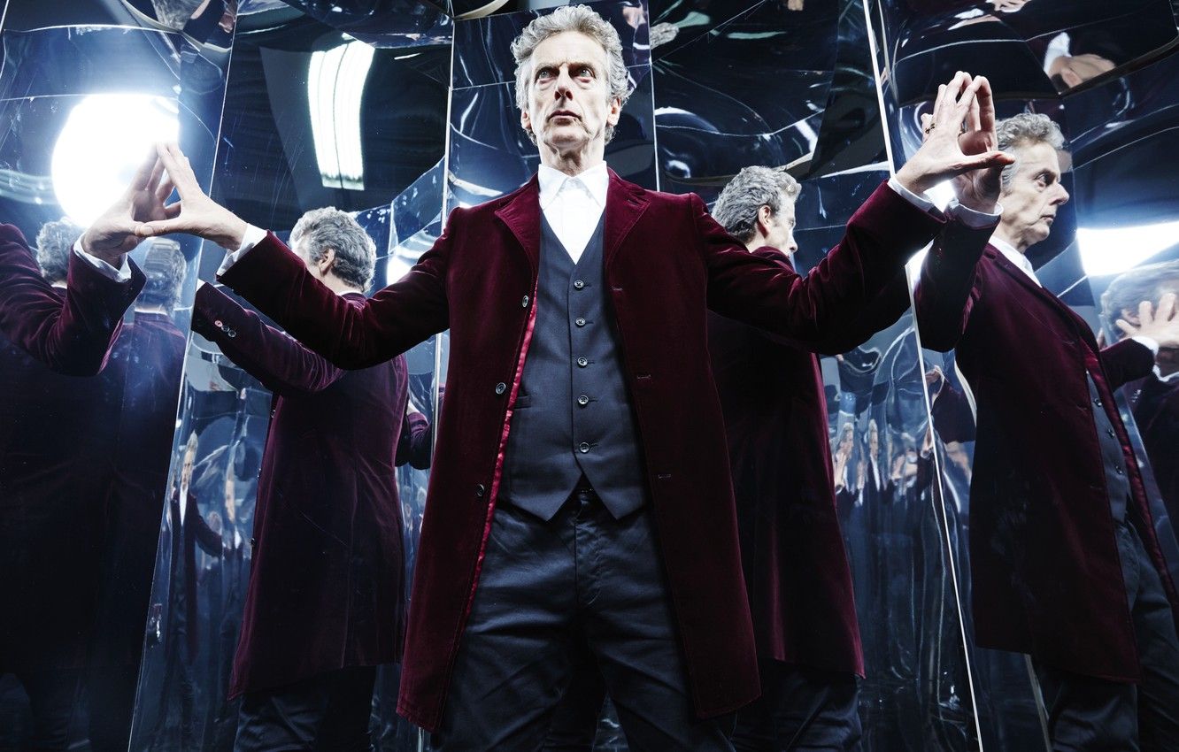 Wallpaper reflection, actor, male, jacket, Doctor Who, Doctor Who, Peter Capaldi, Peter Capaldi, The Twelfth Doctor, Twelfth Doctor image for desktop, section фильмы