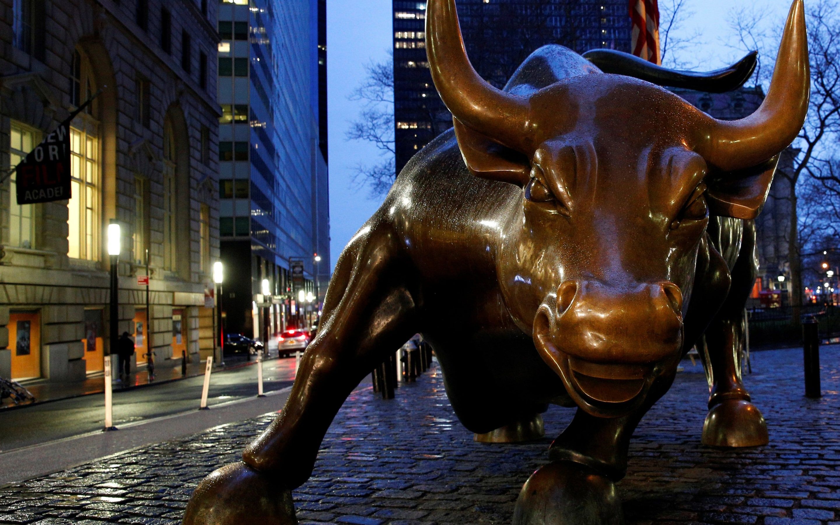 Wall Street Bull Wallpaper