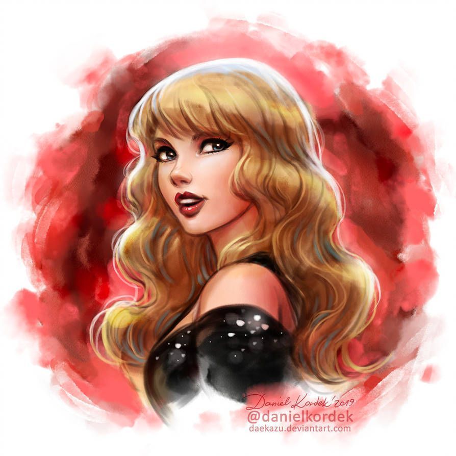 Taylor Swift Cartoon Wallpaper Free Taylor Swift Cartoon Background