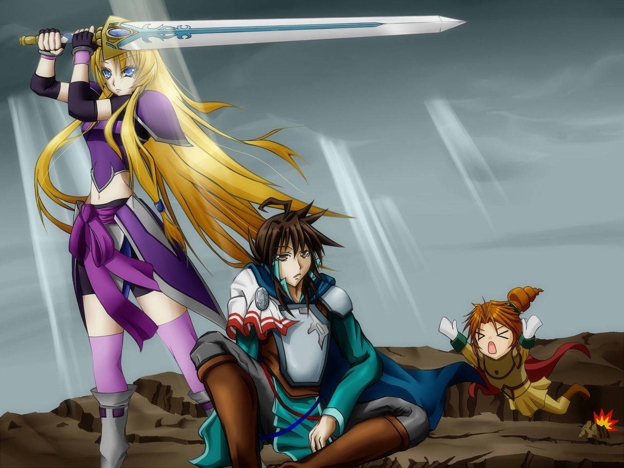 Anime The Legend of the Legendary Heroes HD Wallpaper