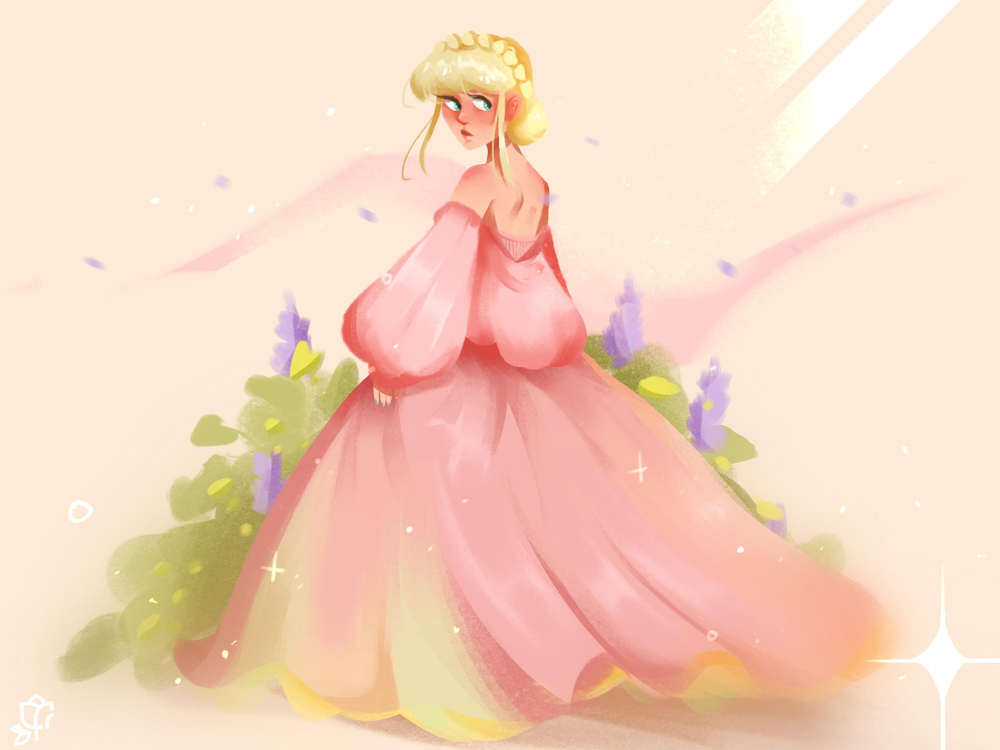 TS7 FanArt Bc I fell in love with that gown