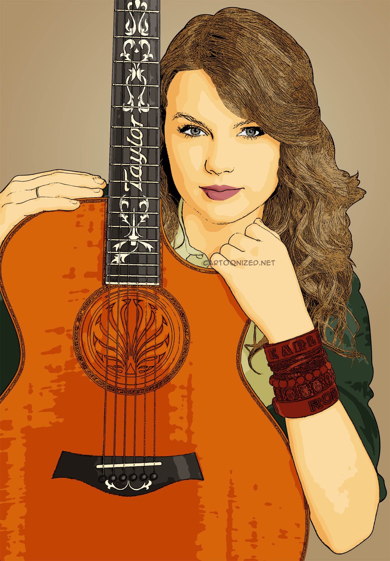 Photo Cartoon of Taylor Swift (3)