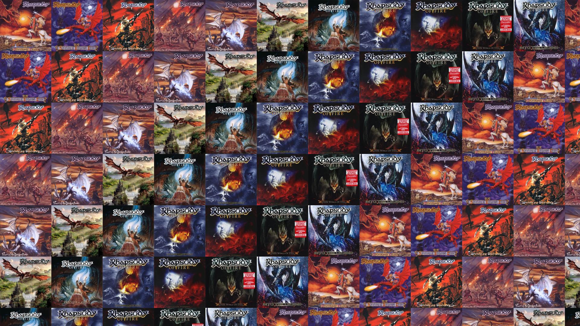 Rhapsody Legendary Tales Symphony Enchanted Lands Dawn Victory Wallpaper « Tiled Desktop Wallpaper
