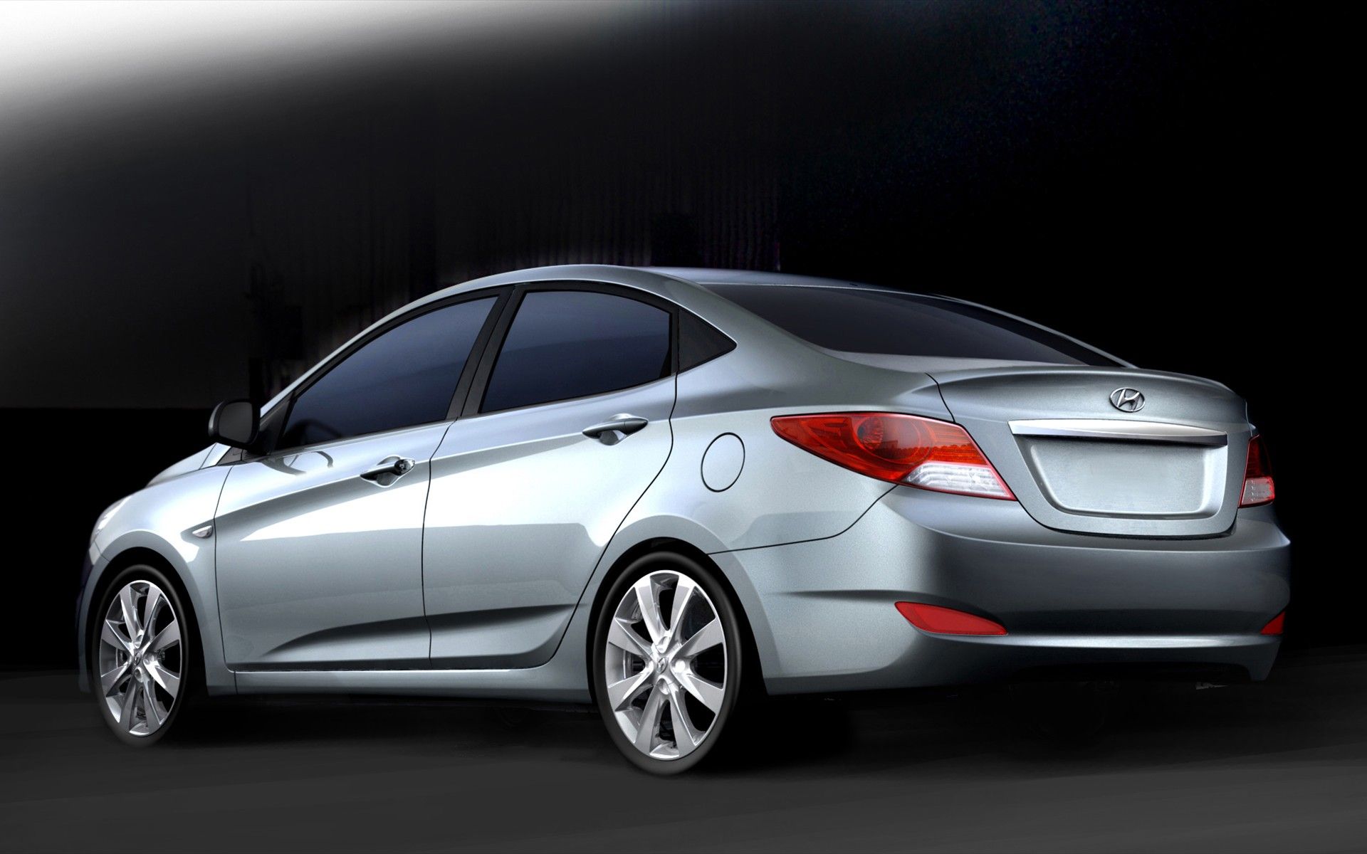 Hyundai, verna, car, high, widescreen, resolution, compact, wallpaper