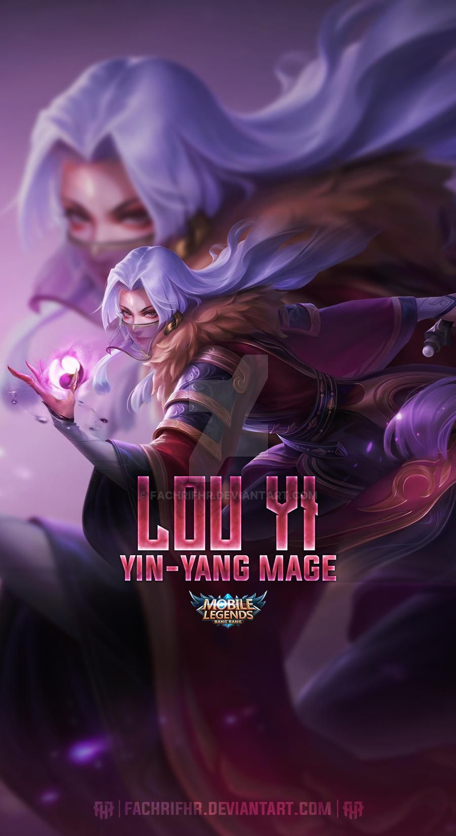 Lou Yi Yin Yang Mage. Mobile Legend Wallpaper, Mobile Legends, The Legend Of Heroes