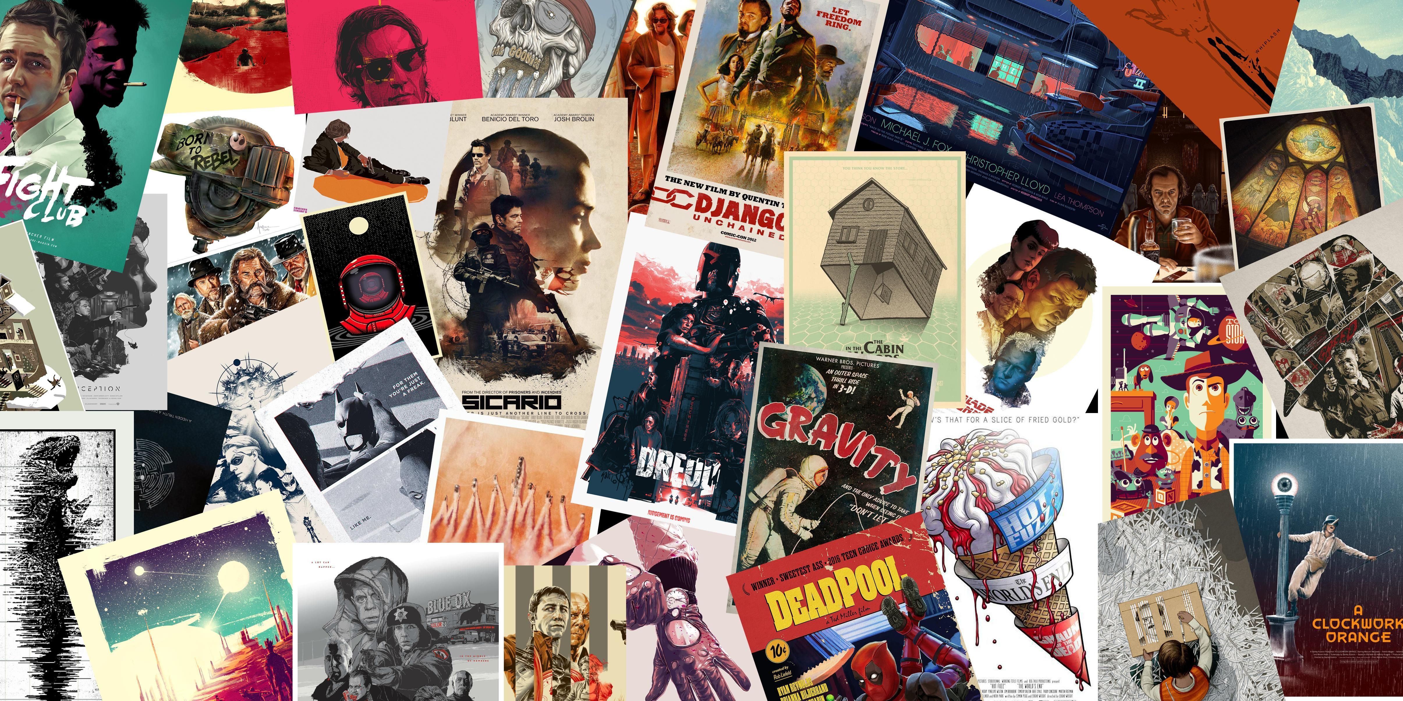 Movie Collage Wallpaper