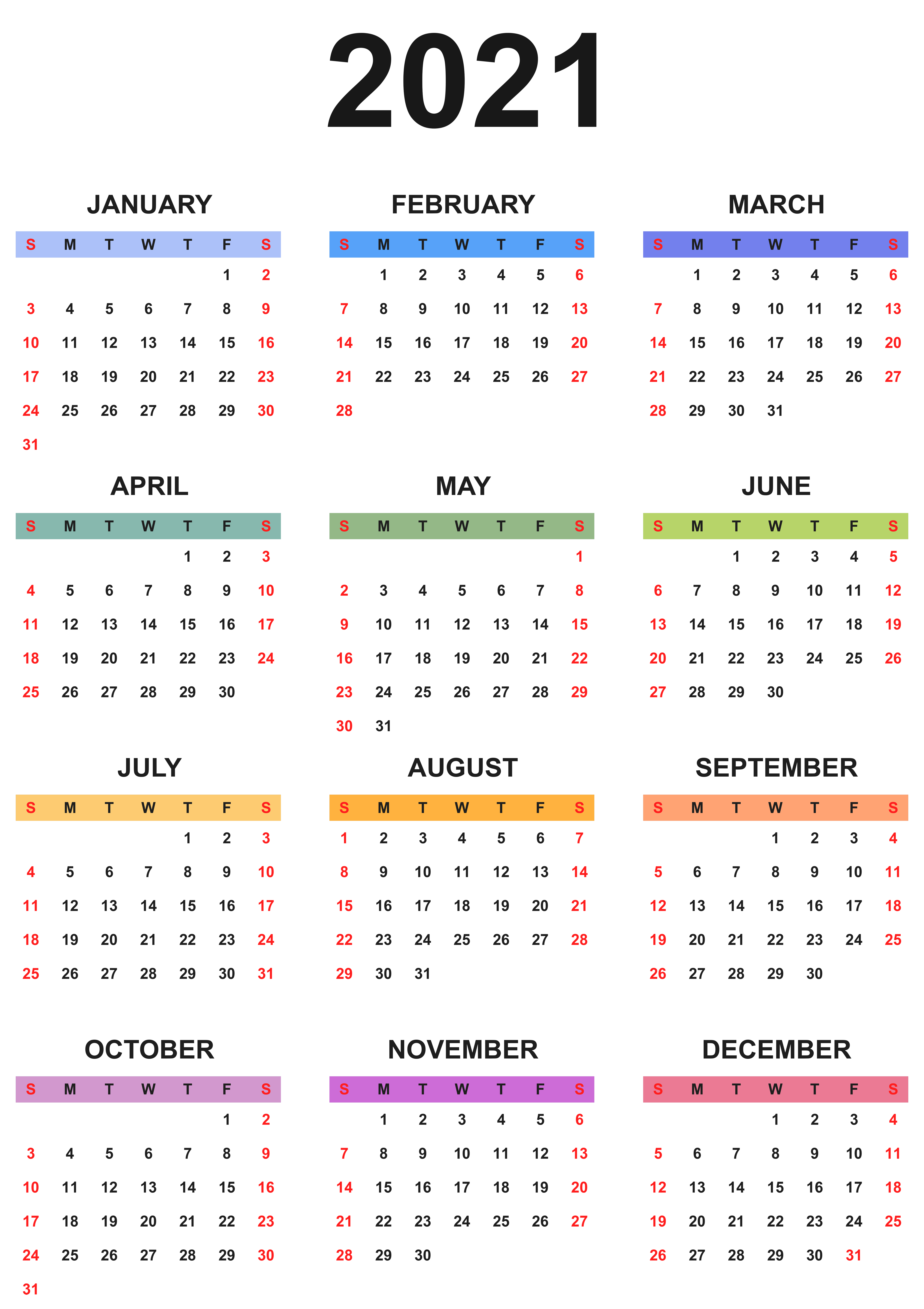 Colorful Calendar Transparent Clipart Quality Image And Transparent PNG Free Clipart