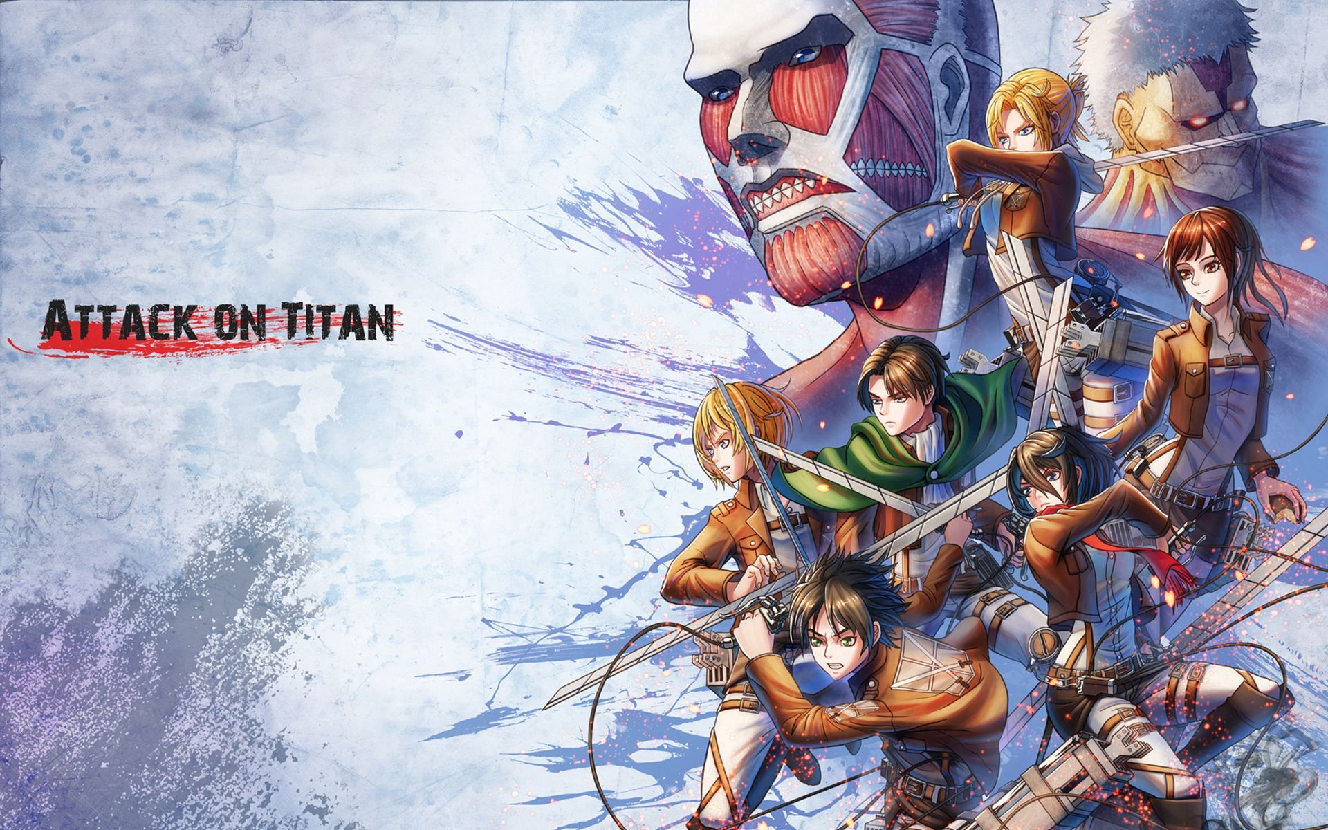 Attack On Titan Anime Poster
