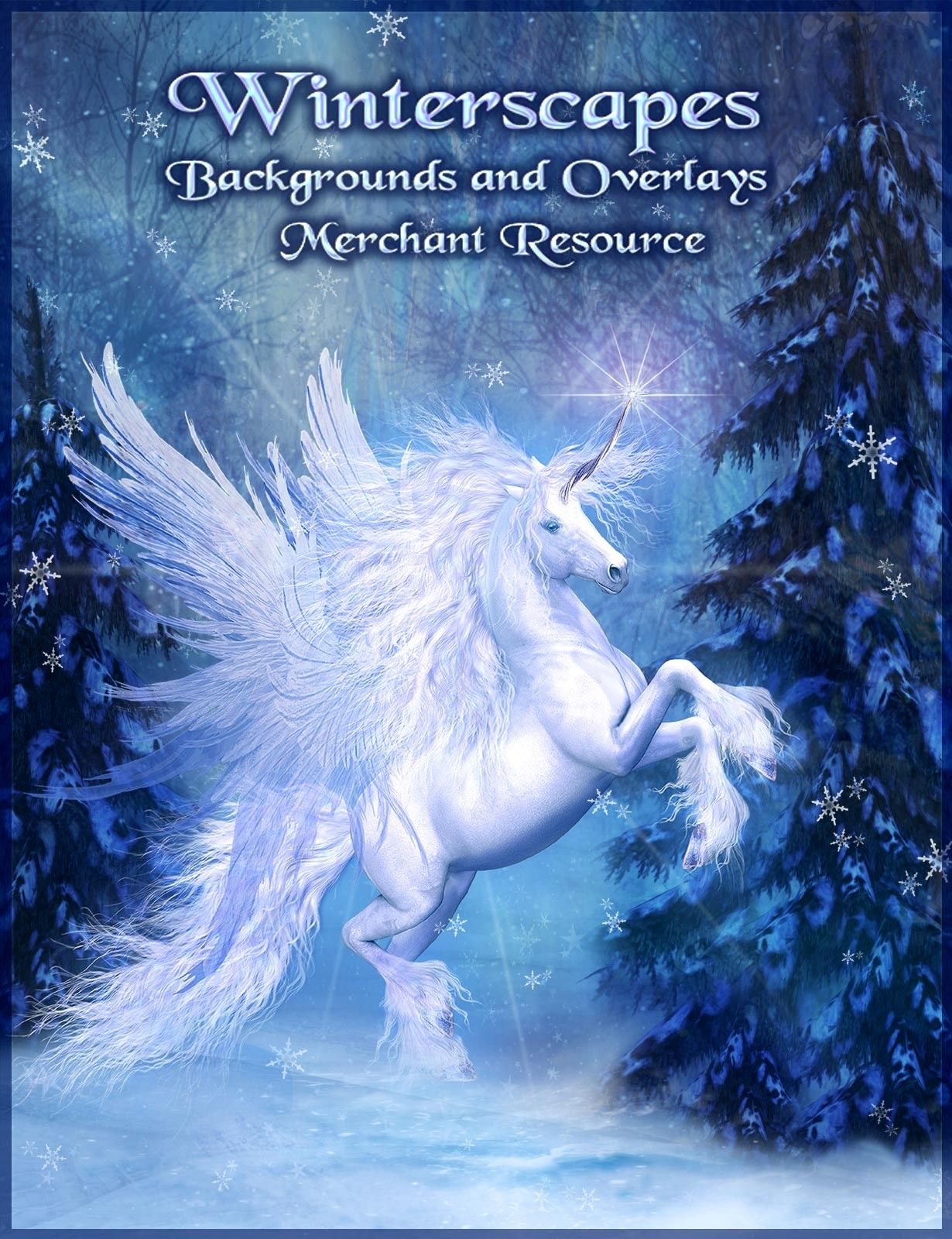 Winterscapes Background and Overlays MR NapalmArsenal Creation at HiveWire 3D