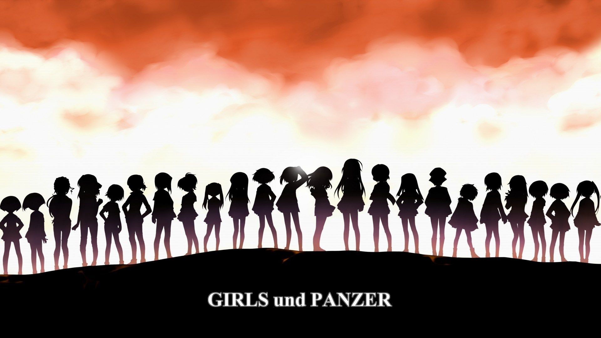 Girls und Panzer Anime Poster wallpaperx1080