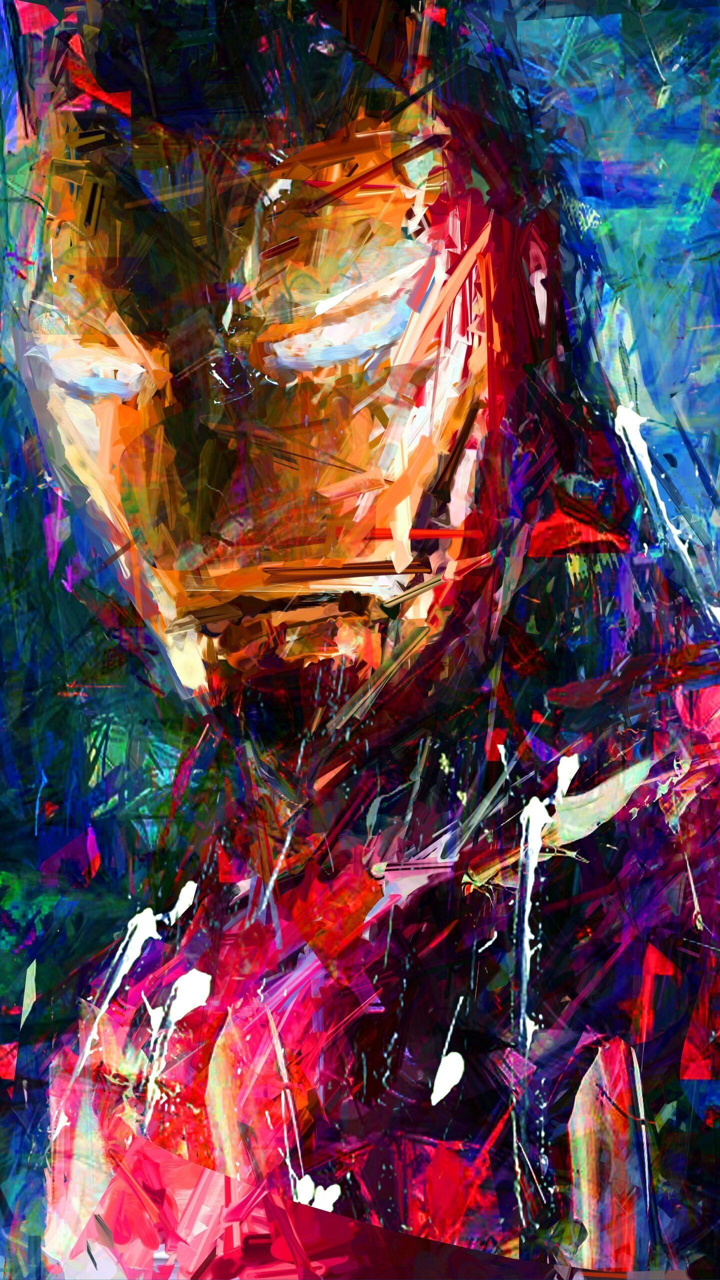 Iron Man Portrait, HD Superheroes Wallpaper Photo and Picture. Marvel paintings, Iron man art, Iron man painting