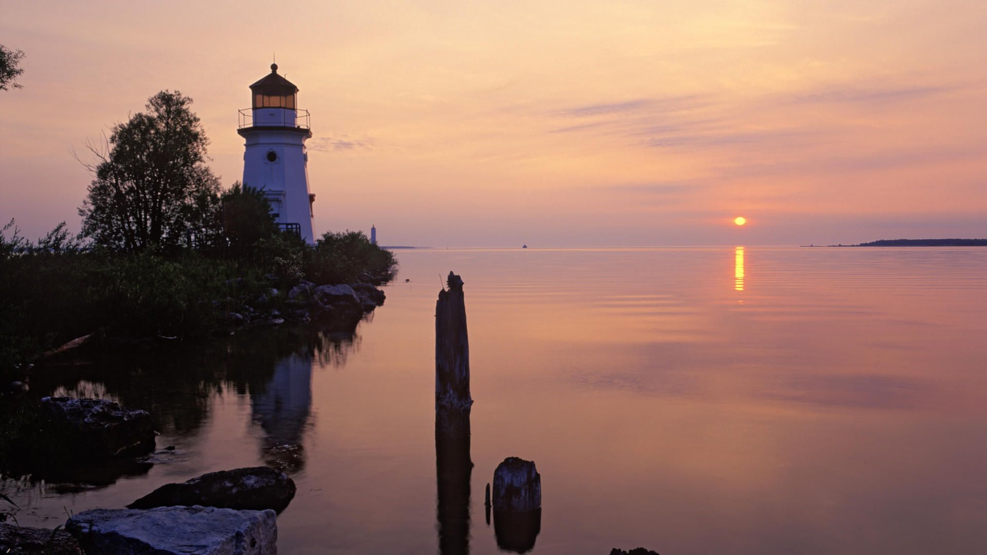Michigan Lighthouses Desktop Wallpaper