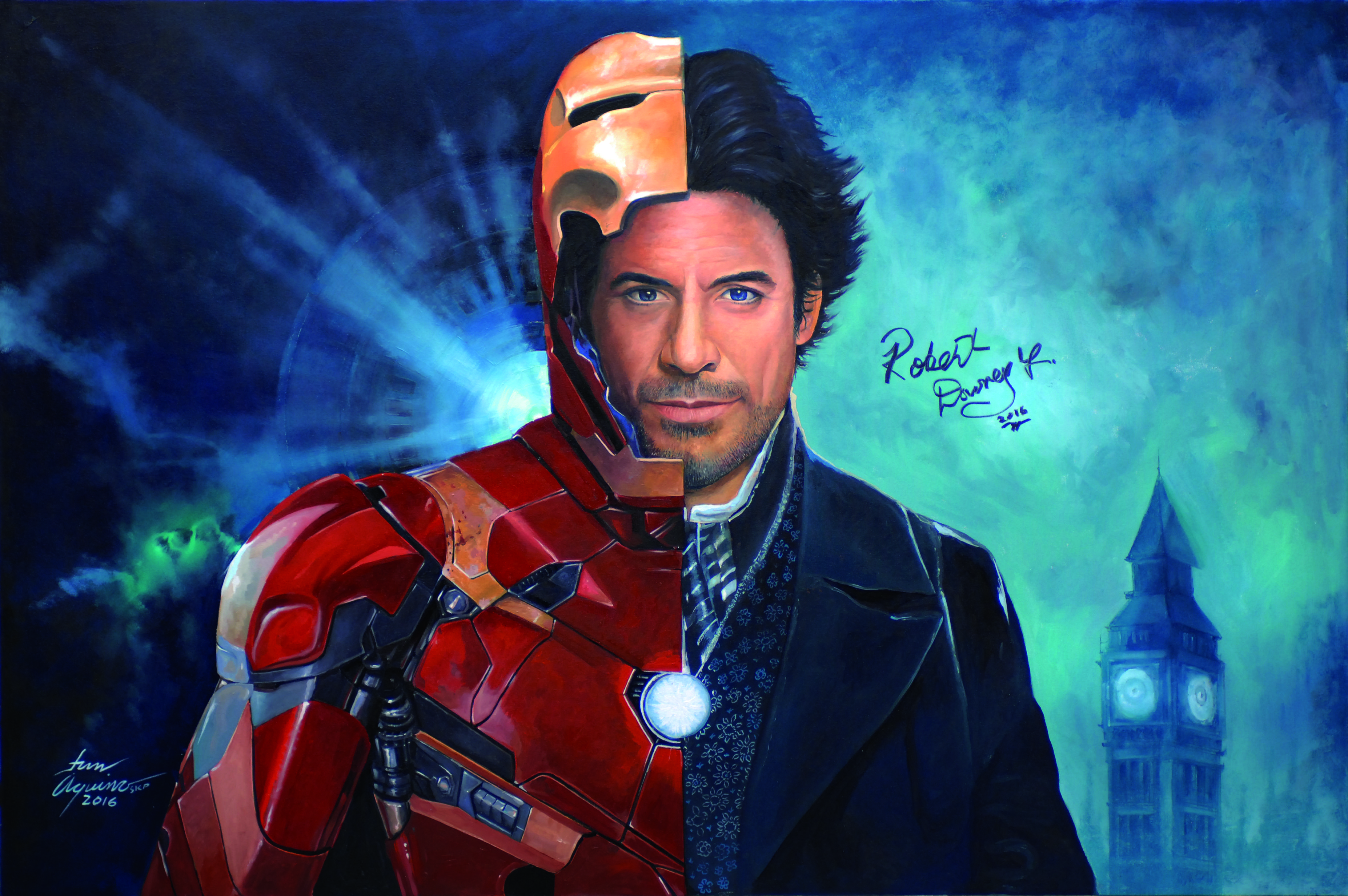Robert Downery JR As Holmes And Iron Man Portrait 1440P Resolution HD 4k Wallpaper, Image, Background, Photo and Picture